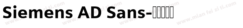 Siemens AD Sans字体转换